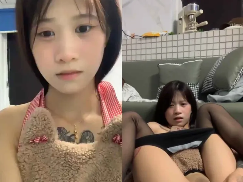 Gái xinh khoe thân vừa nhảy tiktok vừa tự sướng P6
